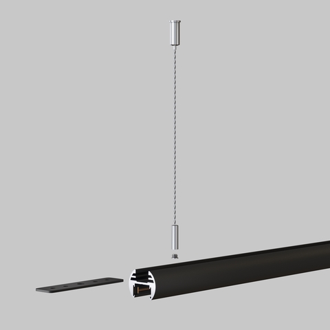Комплектующие для трековой системы Maytoni Accessories for tracks basity TRA172SW-R-1B