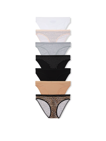 STRETCH COTTON ЛОГО БИКИНИ