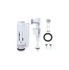 Aquatek AQ1263NT-00 AQ1263NT-00 ЛИБРА New Унитаз напольный безободковый TORNADO с бачком 635*385*820мм, горизонтальный выпуск, тонкое сиденье soft-close, крепеж
