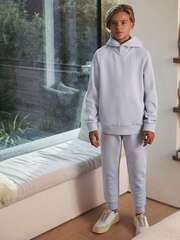 Толстовка с капюшоном и джоггеры в комплекте для мальчика Next E43-669, Светло-голубой