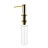 Sancos SC40100ZG Дозатор моющего средства кухонный встраиваемый, цвет полированное золото