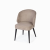 Стул Helios, бежево-серый, черные ножки
