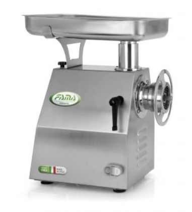 Мясорубка Fama Industries TI 12 (FTI 107UE) с системой Half-unger, с группой измельчения из чугуна, с реверсом, 220/1/50