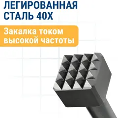 Зубило Бучарда ПРАКТИКА SDS-MAX 45x45 х 240 мм, 16 зубов (791-660)