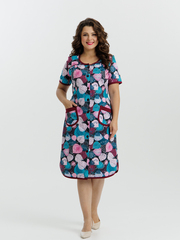 4728 Халат на пуговицах