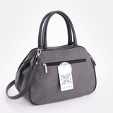 Сумка Саломея 479 македония серый + черный