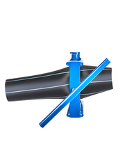 Передавливатель для полиэтиленовых труб 16-90 мм