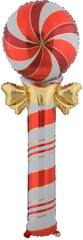 К Фигура, Леденец с бантом, Красный/Золото, 59
