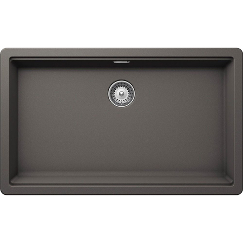 Schock Greenwich 80 Cristadur (подстольный монтаж) серебристый камень