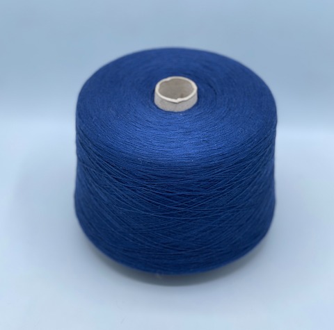 Filati Venezia, Lana/Seta, 2/28 1400м. 75% Меринос, 25% Шелк, Синий меланж , 38014
