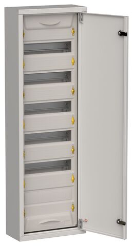 TITAN 5 Корпус мет. ЩРн-72 (1х72) 960х310х140 IP31 сер IEK