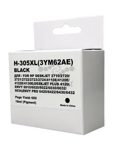 Картридж Myink 305XL 3YM62AE для HP DJ 2320/2710/2720 Black (18ml)