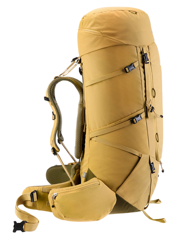 Картинка рюкзак туристический Deuter Aircontact Core 65+10 SL Savanna/Nori - 12