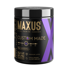 Презервативы MAXUS Custom Made 56 №15, увеличенные X-Edition, 15 шт