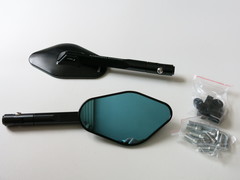 Зеркала Rizoma чёрные в кронштейны Yamaha