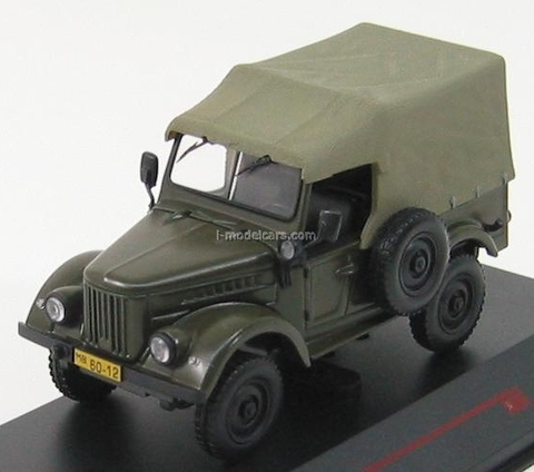 GAZ-69 olive green 1954 IST012 IST Models 1:43