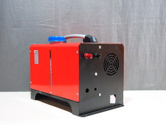 Автономный отопитель 5 кВт 12В  Пульт B2 Красный