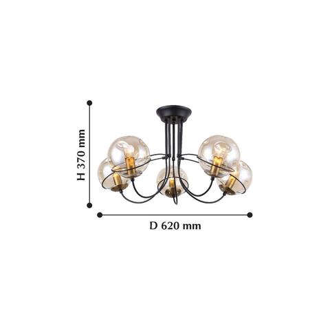 Потолочная люстра F-Promo Grana 2202-5U