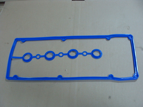 Прокладка крышки клапанов дв.ЗМЗ 406-409 силикон С КОЛОДЦАМИ