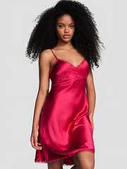 СОРОЧКА PINK САТИНОВАЯ VICTORIA'S SECRET