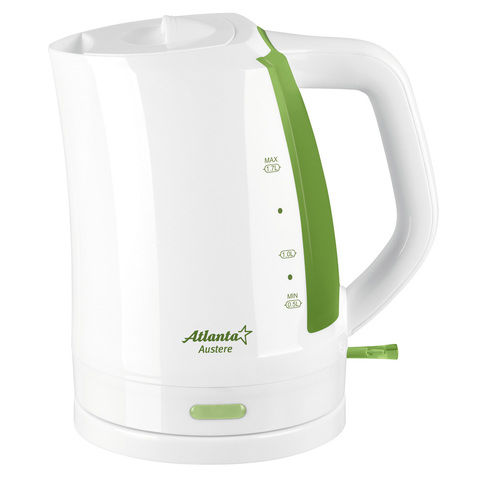 Чайник пластиковый электрический ATH-617 (green)