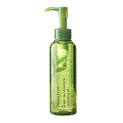 Innisfree Green Tea Cleansing Oil гидрофильное масло с экстрактом зеленого чая