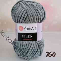 YARNART DOLCE 760, Темный серый