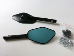 Зеркала Rizoma чёрные в кронштейны Yamaha