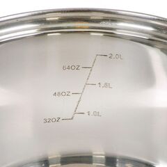 Кастрюля нерж, 2.9 л, с крыш, крышка стекло, DNN3, SD-A17-18