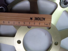 Диск тормозной передний лепестковый на DUCATI, YAMAHA, MOTO GUZZI, CAGIVA