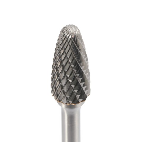 Бор-фреза твердосплавная F(RBF) 12,0x25x65x6мм HM ALU H-Tools 116033AHT