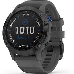 Мультиспортивные часы Garmin Fenix 6 Pro Solar Black with Slate Gray