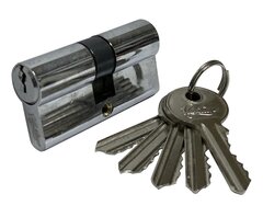 Механизм цилиндрический с английским ключом серия V V60-V80 - 5CP хром