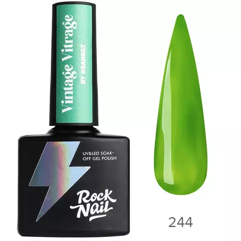 Гель-лак RockNail 244 Doublemint 10мл