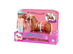 Glitter Girls Набор игровой с куклой Милла 35,5 см. и лошадью Милкивэй (GG51047)