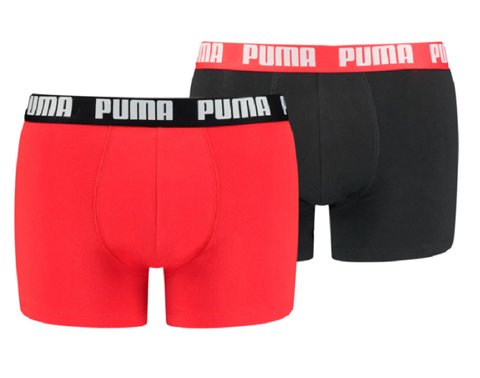 Боксерки теннисные Puma Basic Boxer 2P - red/black