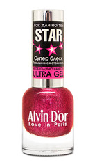 Alvin D`or Лак для ногтей STAR Супер блеск тон 6117  15мл