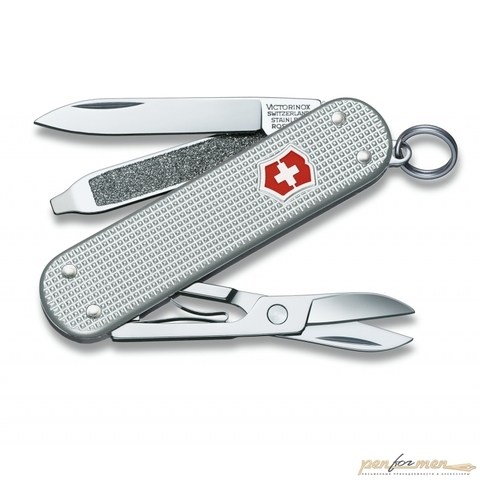 Нож Victorinox Alox 58мм 5 функций алюминий серебристый (0.6221.26)