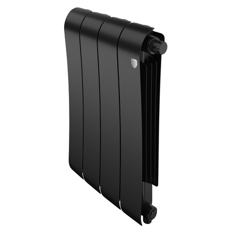 Royal Thermo Infinity VR 500 Noir Sable, 4 секций - радиатор с нижним правым подключением
