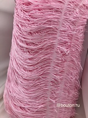 Бахрома розовая 18 см