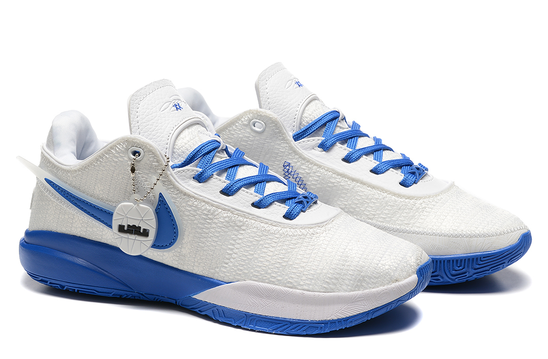 Lebron blue and white deals