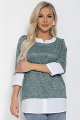 Джемпер Нежный акцент (мята) Б12615-4 LT Collection