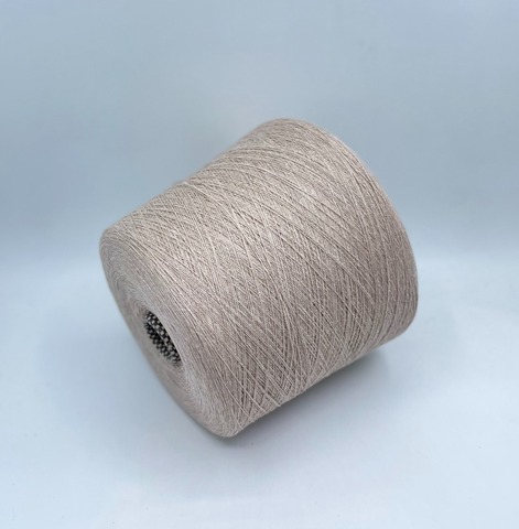 Cariaggi (пр.Италия), art.Marte 2/30 1500м/100гр,10% Кашемир, 20% Шелк, 70% Меринос, цвет-Бежевый меланж, арт.33403