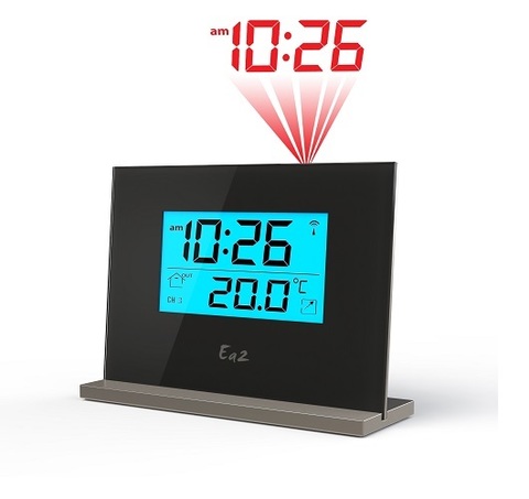 Проекционные часы, измерение комнатной и наружной температуры, Eternity Ea2 EN206