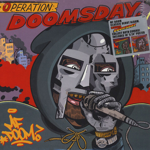 Виниловая пластинка. MF Doom - Operation: Doomsday (Metal Face Cover Edition)