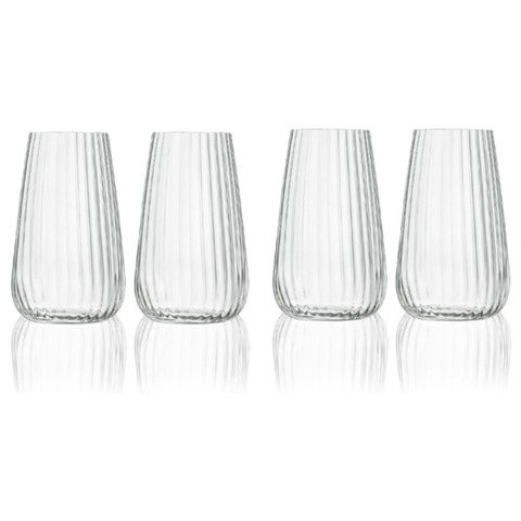 Набор стаканов для воды 4шт 570мл Luigi Bormioli Оптика