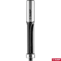 ЗУБР 12.7 x 38 мм, хвостовик 12 мм, фреза кромочная с нижним подшипником, Профессионал (28783-12.7-38-12)