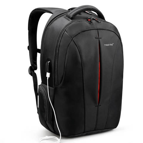 Рюкзак городской Tigernu T-B3105U чёрный/оранжевый
