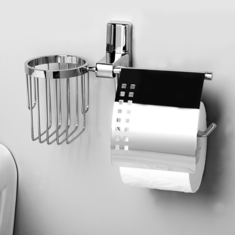 WasserKRAFT Leine K-5059 Держатель туалетной бумаги и освежителя