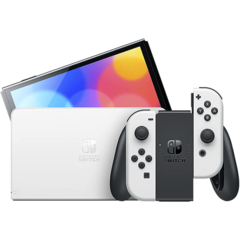 Игровая приставка Nintendo Switch OLED 64 ГБ, белый